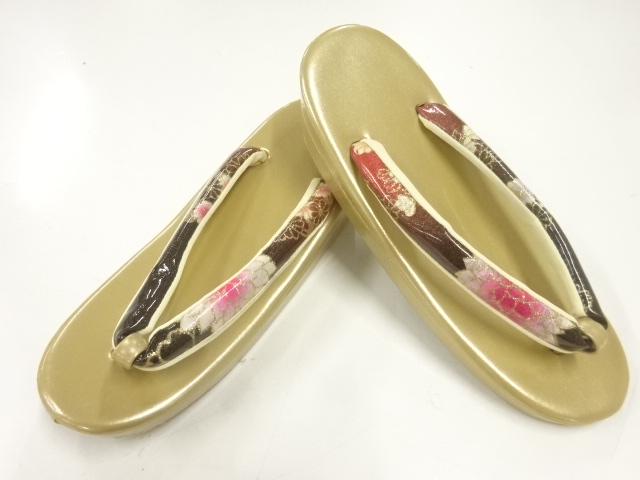 JAPANESE KIMONO / JAPANESE-STYLE ZORI (SIZE M)